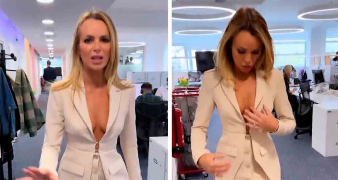 Amanda Holden. Foto e vídeo: Instagram @noholdenback